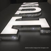 Store Outdoor Sign 3D Illuminated Led Light Channel Letter Sign Electronic Sign